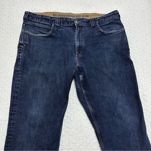 Duluth Trading Jeans Mens Blue Denim Ballroom Double Flex Jeans Men’s 42 x 30